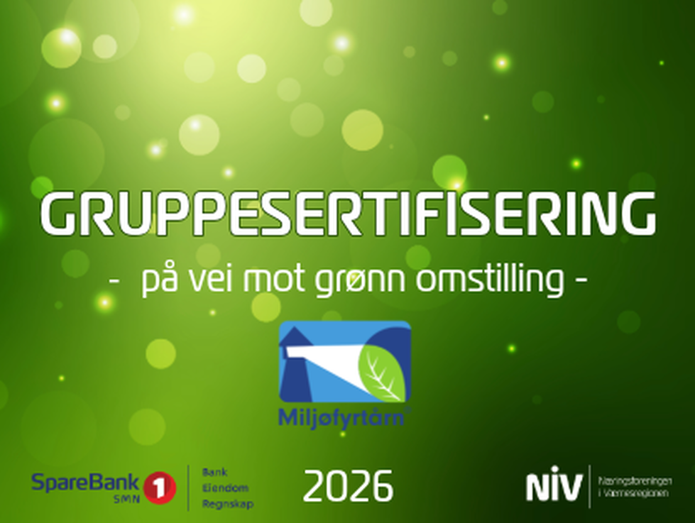 Gruppesertifisering i Miljøfyrtårn